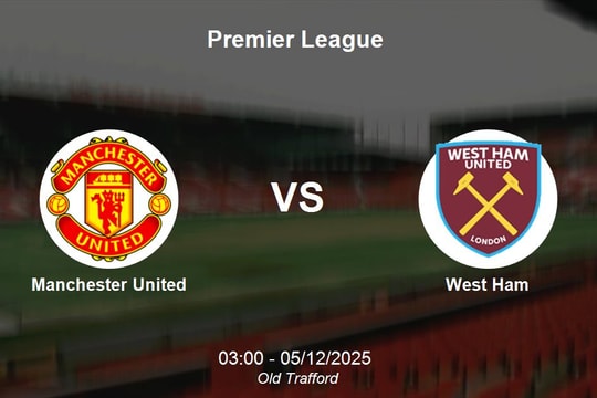 Nhận định Manchester United vs West Ham - Premier League