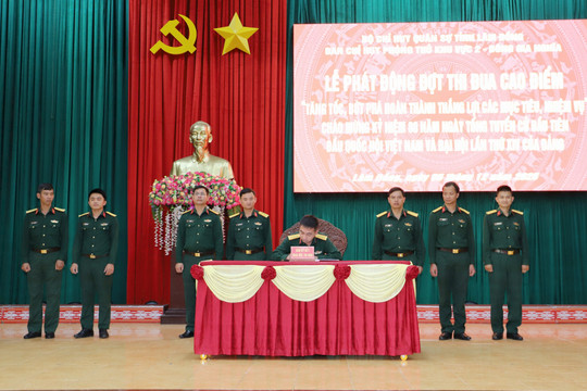 Thi đua cao điểm hoàn thành toàn diện nhiệm vụ năm 2025