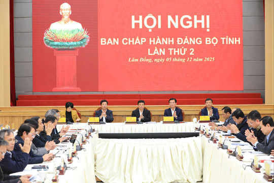 Hội nghị Ban Chấp hành Đảng bộ tỉnh Lâm Đồng lần thứ 2