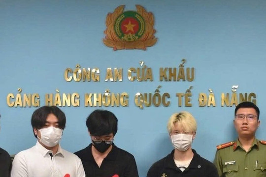 Công an TP Đà Nẵng phối hợp với các đơn vị nghiệp vụ Bộ Công an bắt, bàn giao 3 đối tượng người nước ngoài có lệnh truy nã quốc tế