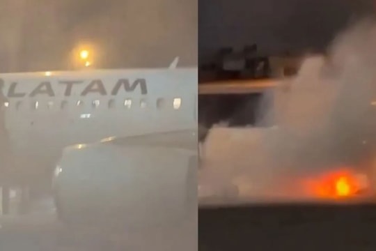 Cháy đường băng sân bay ở Brazil, hơn 150 hành khách phải sơ tán