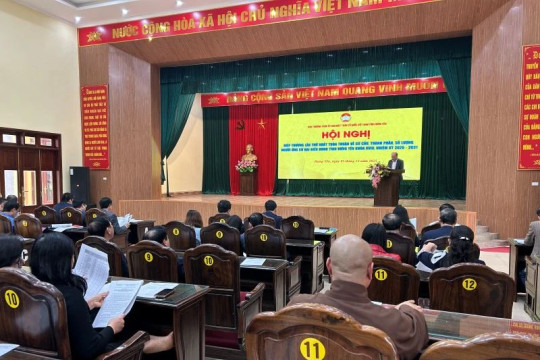 Hội nghị hiệp thương lần thứ nhất giới thiệu người ứng cử đại biểu Quốc hội khóa XVI và đại biểu Hội đồng nhân dân tỉnh Hưng Yên khóa XVIII, nhiệm kỳ 2026-2031