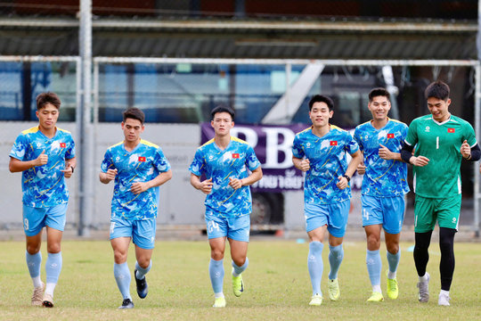 U22 Việt Nam áp dụng chế độ dinh dưỡng khoa học tại SEA Games