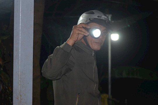 Lượng nước sông Dinh chảy mạnh tại nhiều khu vực phường La Gi, Phước Hội và xã Hàm Tân