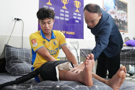 VFF động viên Văn Trường, Thị Vạn sau chấn thương lỡ SEA Games