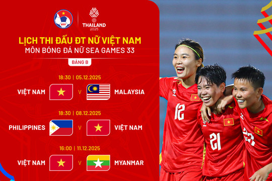 Link xem trực tiếp bóng đá SEA Games 33 2025 hôm nay 5/12