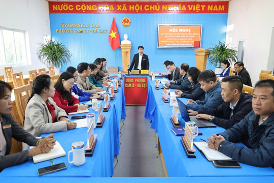 Triển khai công tác bầu cử ĐBQH và HĐND các cấp Lâm Đồng nỗ lực bảo đảm mục tiêu, yêu cầu