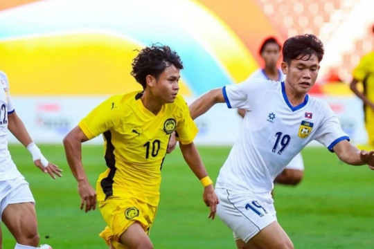 SEA Games 33: Thắng đậm trước Lào, U22 Malaysia giành lợi thế lớn ở bảng B