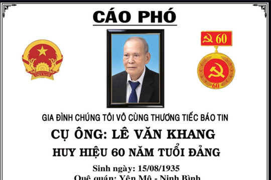 Diễn viên Anh Đức báo tin buồn, ông ngoại qua đời ở tuổi 91