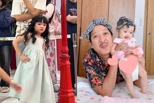 Con gái Trường Giang tự tin biểu diễn, thừa hưởng nét đẹp từ mẹ