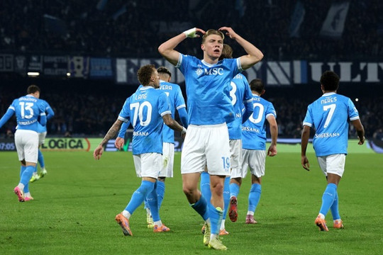 Hojlund lập cú đúp, Napoli hạ gục Juventus tại Serie A