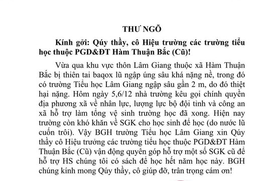 Học sinh Trường Tiểu học Lâm Giang chưa thể tới lớp vì... thiếu sách giáo khoa