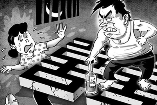 Bạo lực khiến gia đình tan vỡ