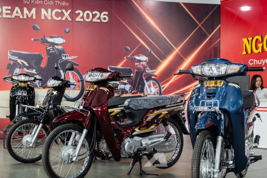 Honda Dream NCX 2026 chính thức về Việt Nam, giá hơn 100 triệu đồng