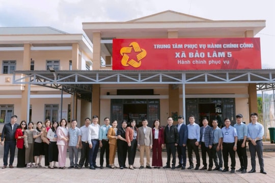 Đảng ủy xã Bảo Lâm 5 tổ chức Hội nghị kiểm điểm, đánh giá, xếp loại tập thể, cá nhân năm 2025