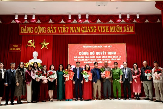 Phường Lâm Viên - Đà Lạt ra mắt Trung tâm Dịch vụ tổng hợp