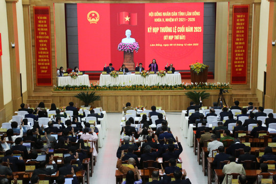 HĐND tỉnh Lâm Đồng thông qua nhiều nghị quyết quan trọng