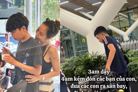 Con trai Ốc Thanh Vân ở tuổi 14: Cao lớn vượt mẹ, ngại ngùng khi được hôn