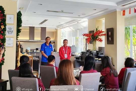ĐT nữ Việt Nam nhận cú hích tinh thần trước trận đấu Myanmar
