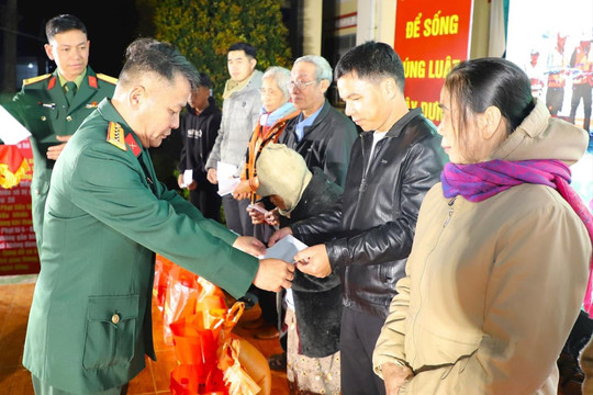 Phát huy vai trò quân đội trong tuyên truyền pháp luật