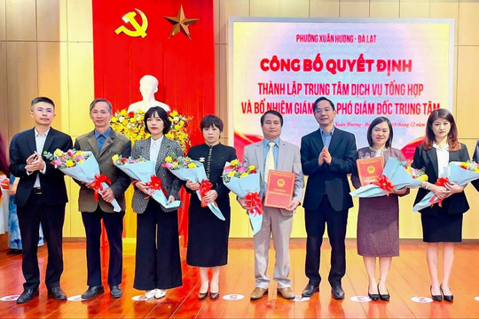 Thành lập Trung tâm Dịch vụ tổng hợp phường Xuân Hương - Đà Lạt
