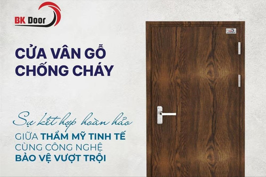 Cuộc "đổi ngôi" trong ngành cửa: Vì sao kiến trúc sư dần chuyển sang cửa thép vân gỗ chống cháy?