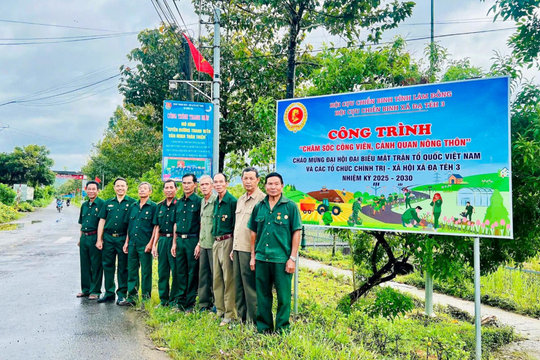 Nhiều công trình, phần việc thiết thực