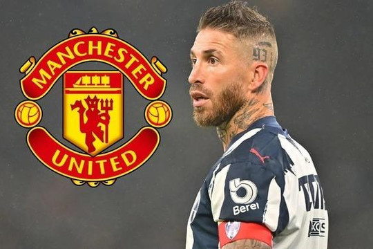 Man United bất ngờ đàm phán chiêu mộ huyền thoại Sergio Ramos