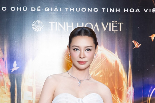 Bùi Lan Hương gây ấn tượng với trang sức kim cương tại sự kiện