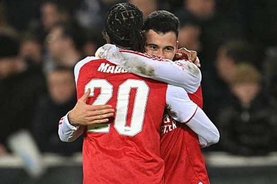 Arsenal thắng thuyết phục Club Brugge 3-0 tại Champions League