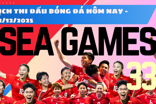 Lịch thi đấu bóng đá SEA Games 33 2025 ngày 12/12/2025