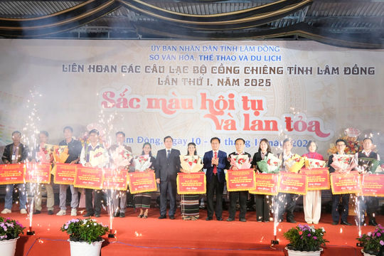 Khai mạc Liên hoan Các câu lạc bộ cồng chiêng tỉnh Lâm Đồng 2025