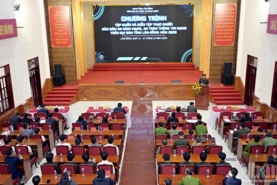 Lâm Đồng: Bảo đảm an ninh mạng, an toàn thông tin là nhiệm vụ thường xuyên