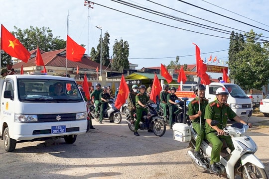 Sơn Mỹ ra quân cao điểm bảo đảm an ninh phục vụ Đại hội XIV của Đảng