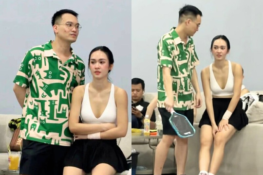 Vũ Thúy Quỳnh lỡ lời gọi tên Đức Phạm khi đang phát trực tiếp