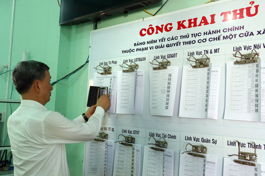 Giải quyết TTHC cho người dân, doanh nghiệp: Trễ hạn có thư xin lỗi