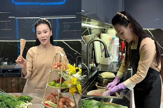 Phương Oanh tái xuất với vóc dáng thay đổi sau thời gian dài
