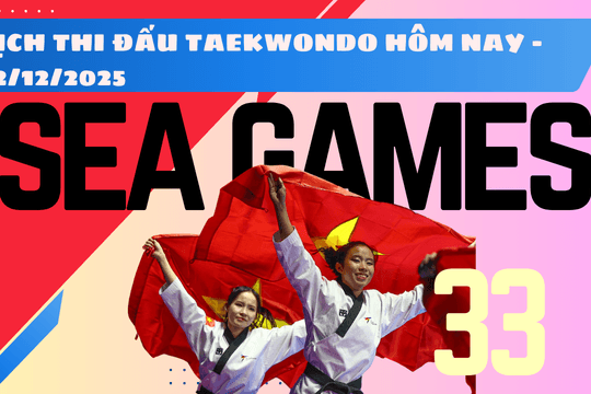 Lịch thi đấu bán kết taekwondo SEA Games 33 2025 hôm nay 12/12/2025