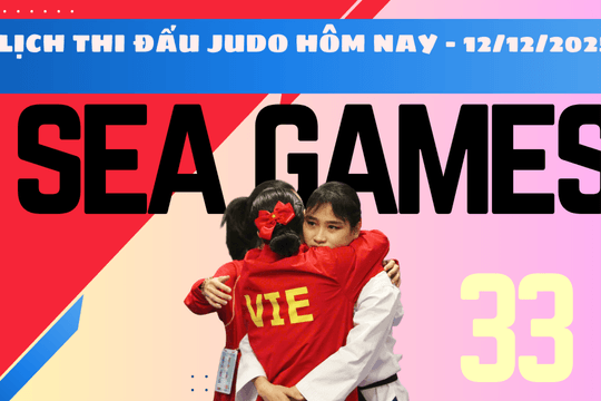 Lịch thi đấu chung kết Judo SEA Games 33 2025 hôm nay 12/12/2025