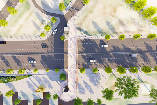 TP.HCM: Chi tiết thiết kế hai cầu đi bộ 80 tỷ ở Bến Bạch Đằng