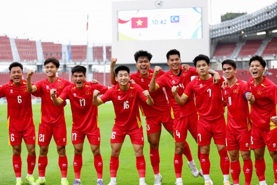 U22 Việt Nam nắm lợi thế lớn trước bán kết SEA Games 33