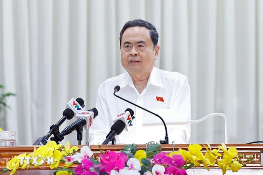 Chủ tịch Quốc hội Trần Thanh Mẫn tiếp xúc cử tri sau Kỳ họp 10, Quốc hội khóa XV