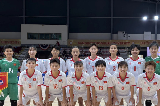 SEA Games 33: Tuyển Futsal Nữ Việt Nam vào bán kết, nhận thưởng 300 triệu đồng