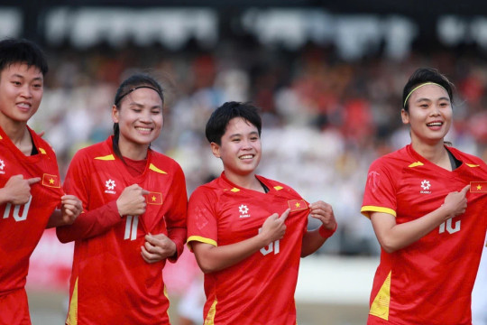 Thắng đậm Indonesia 5-0, tuyển bóng đá Nữ Việt Nam mạnh mẽ bước vào trận chung kết SEA Games