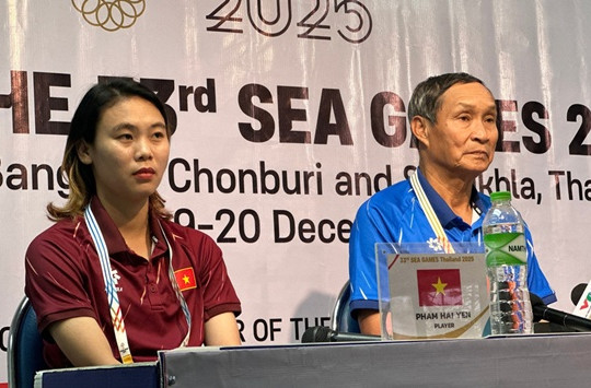 Hải Yến tự tin lĩnh xướng hàng công tuyển nữ Việt Nam tại SEA Games