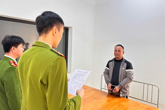 Lạng Sơn khởi tố, bắt tạm giam Đoàn Văn Sáng