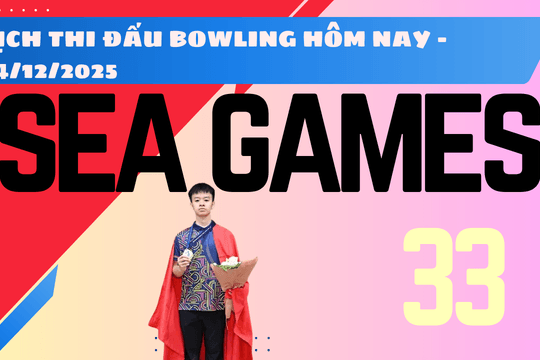 Lịch thi đấu bowling SEA Games 33 2025 hôm nay 14/12/2025
