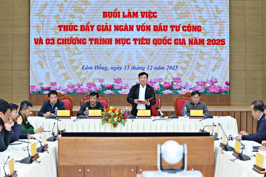 Giải ngân vốn đầu tư phải tập trung toàn lực, phải tính bằng giờ