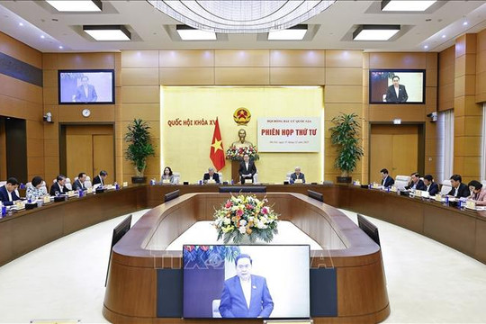 Ủy ban Thường vụ Quốc hội họp về công tác bầu cử