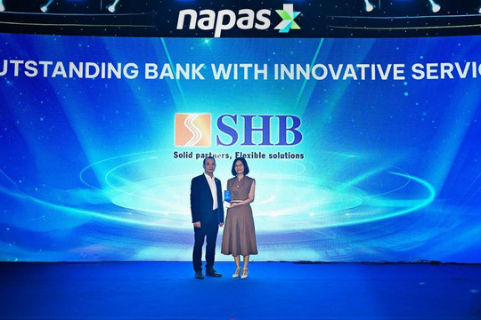 SHB được Napas vinh danh vì đổi mới trong thanh toán số